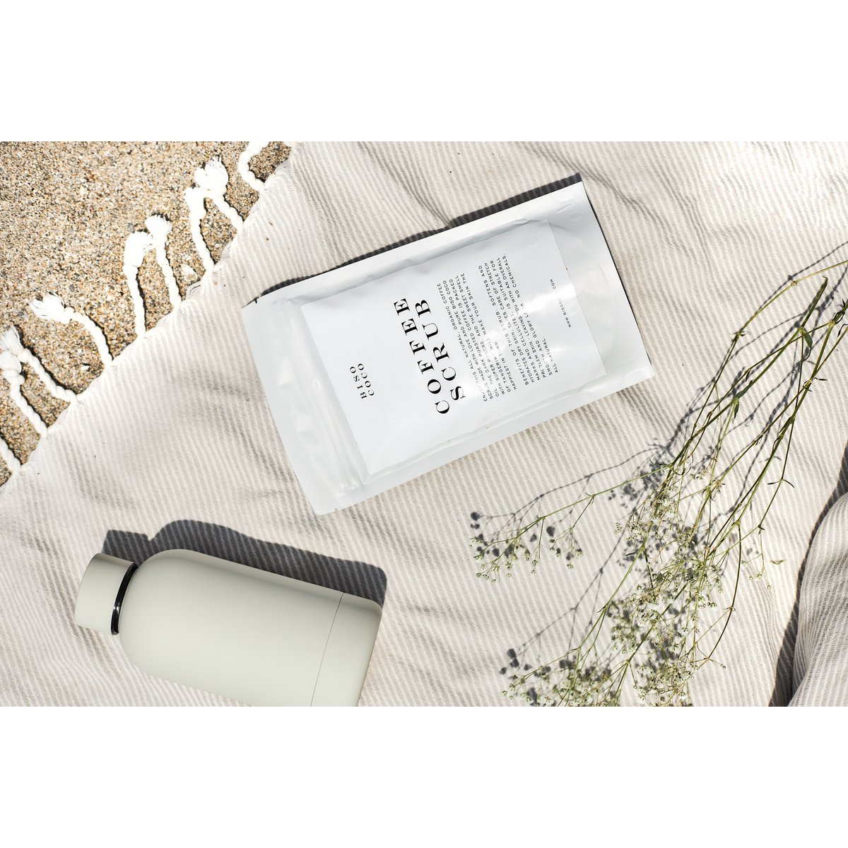 Exfoliante de café con coco y mandarina - 250 g