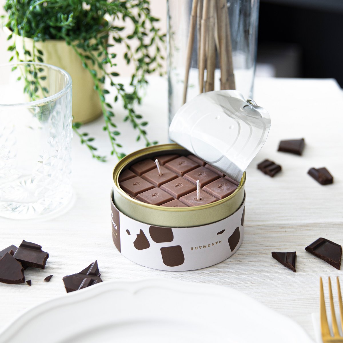 Chocoladereep CandleCan