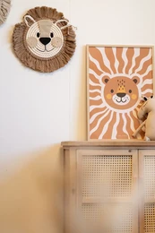 Plakat børneværelse - Lion Lio
