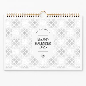 Maandkalender 2026