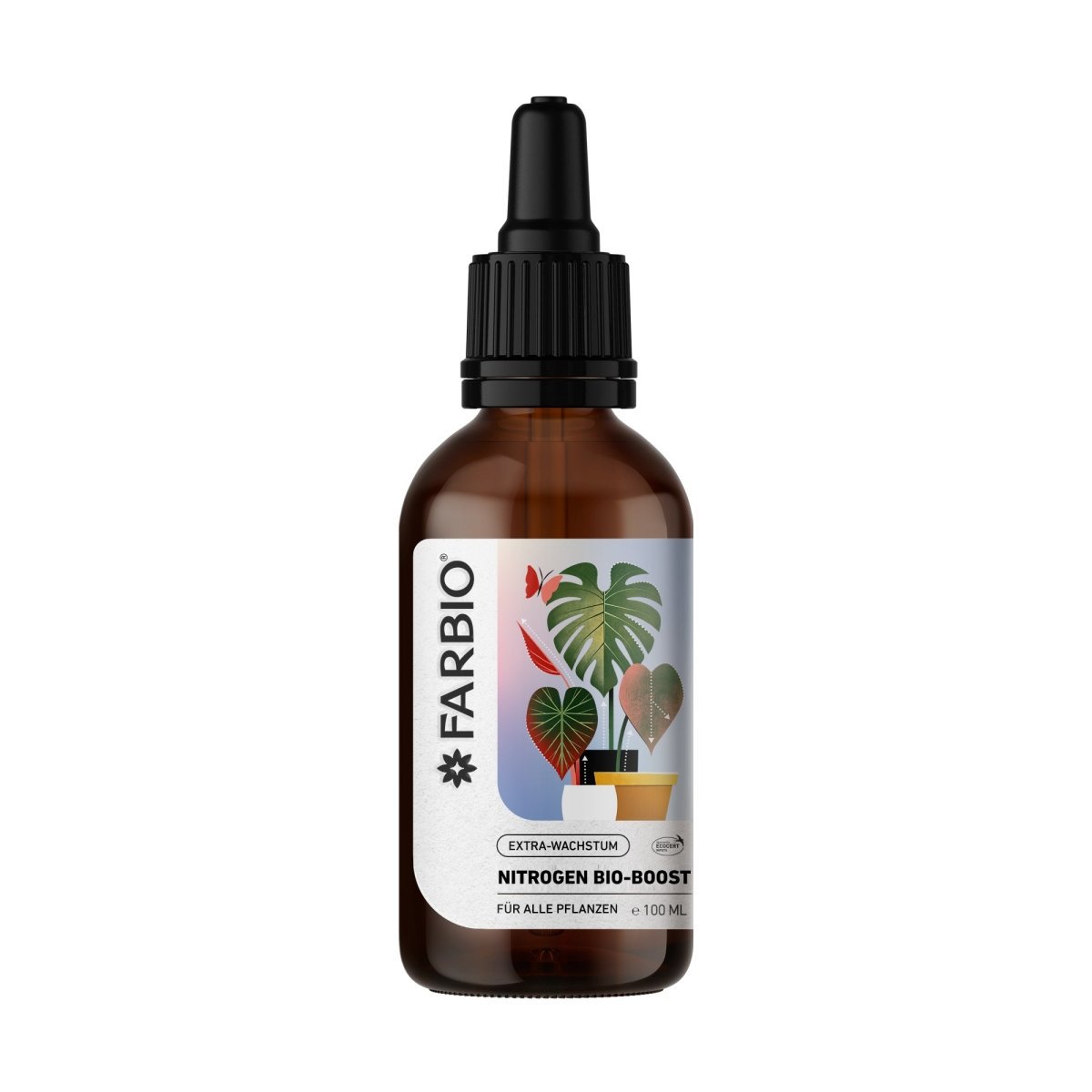 FARBIO® Bio-Boost azotowy | Dodatkowy wzrost dla Twoich roślin | Wysokiej jakości nawóz płynny