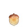 Coupelle noisette petit modèle couleur ambre 16x21.6x3.4cm