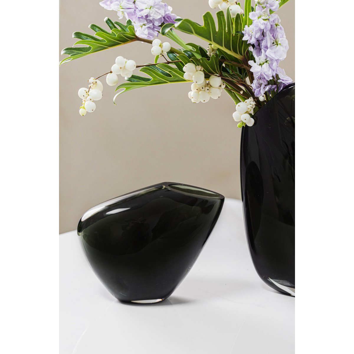 Modern vase, high design organic shape, KOOKY16GR