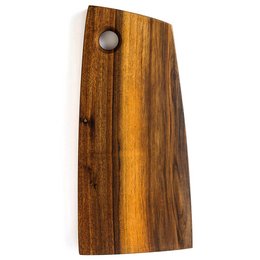 Planche à découper en bois Surf - Planche de service en bois de noyer massif