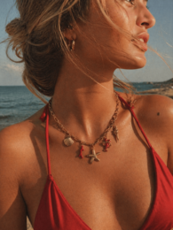 THE CORAL CLUB - Collana con Charms