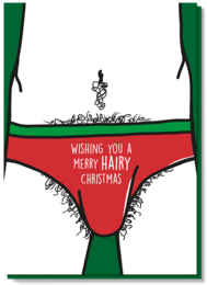 Wrong Christmas Greeting | Hairy Men