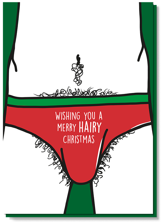 Wrong Christmas Greeting | Hairy Men