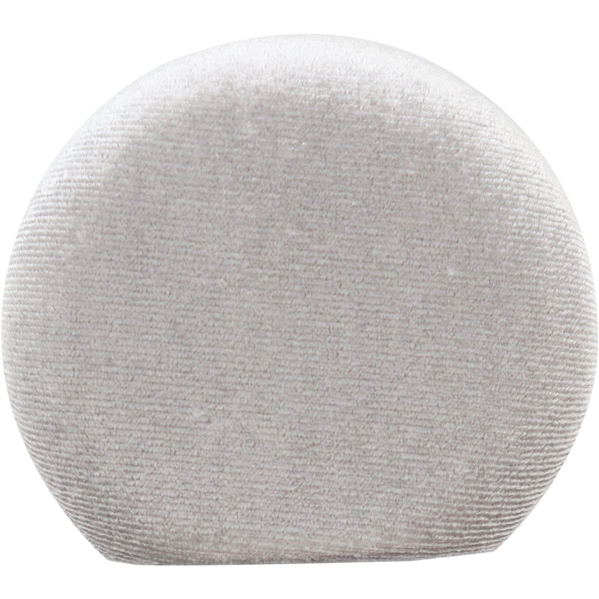 Velvet Jewellery Travel Case, Pearl Grey, Schmuckkasten