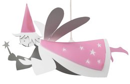 HVID OG PINK FAIRY CHILD PENGELAMPE