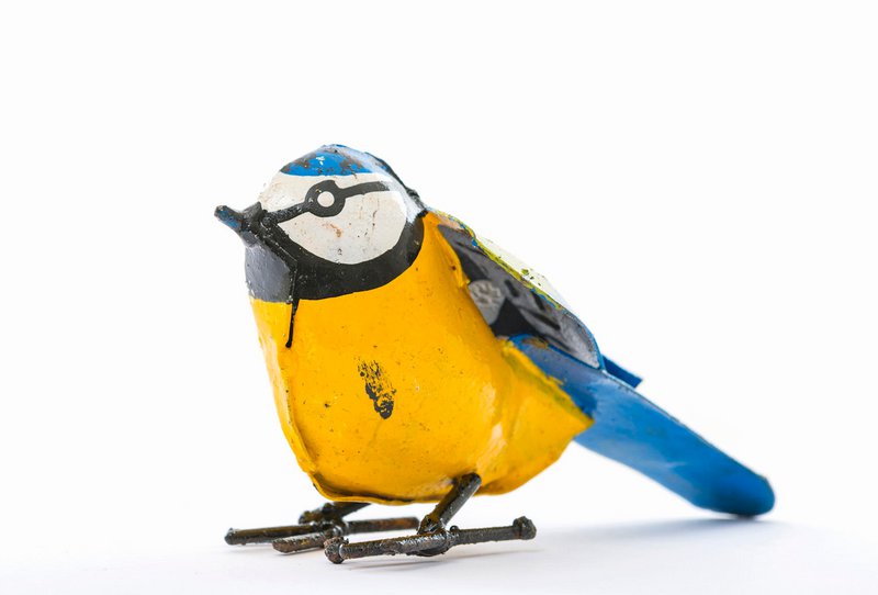 Zimba-Arts METAL BABY BLUE TIT