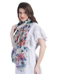 Silk scarf ladies jump