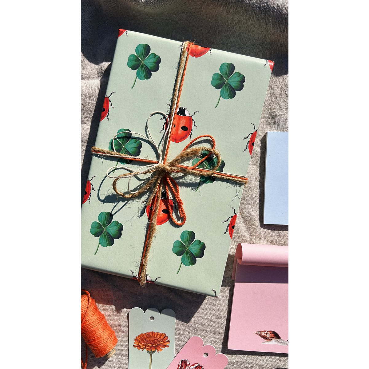 Geschenkpapier Glück