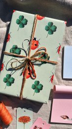 Geschenkpapier Glück