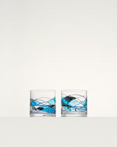 Whiskyglazen Blauw