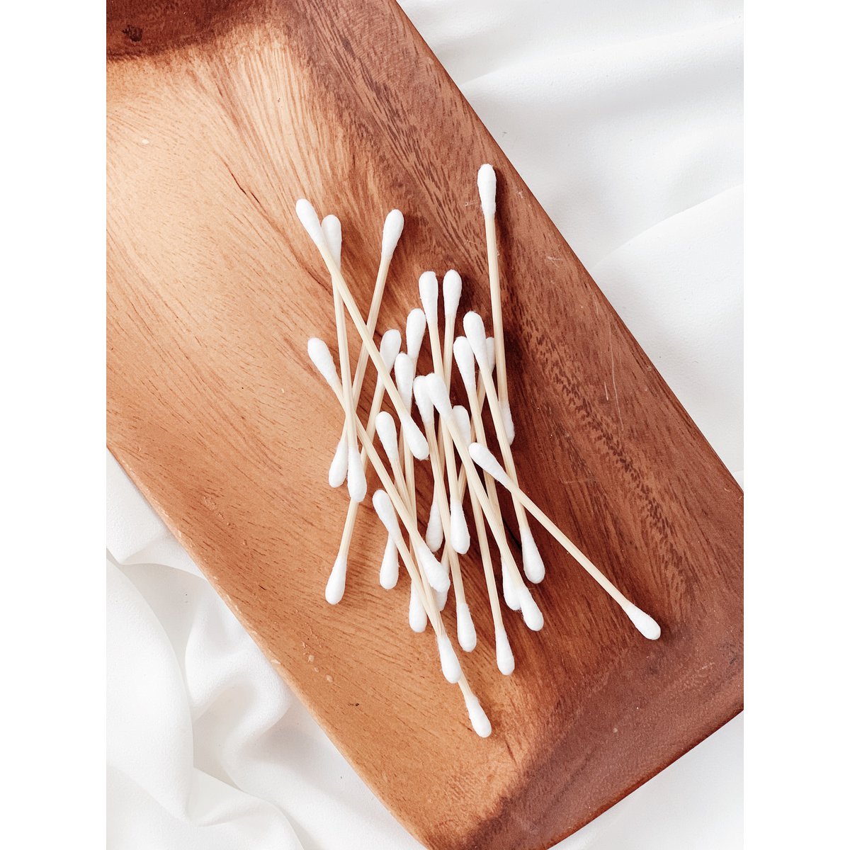 Natural cotton swabs