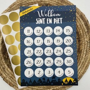 Countdown-Kalender 'Sinterklaas'