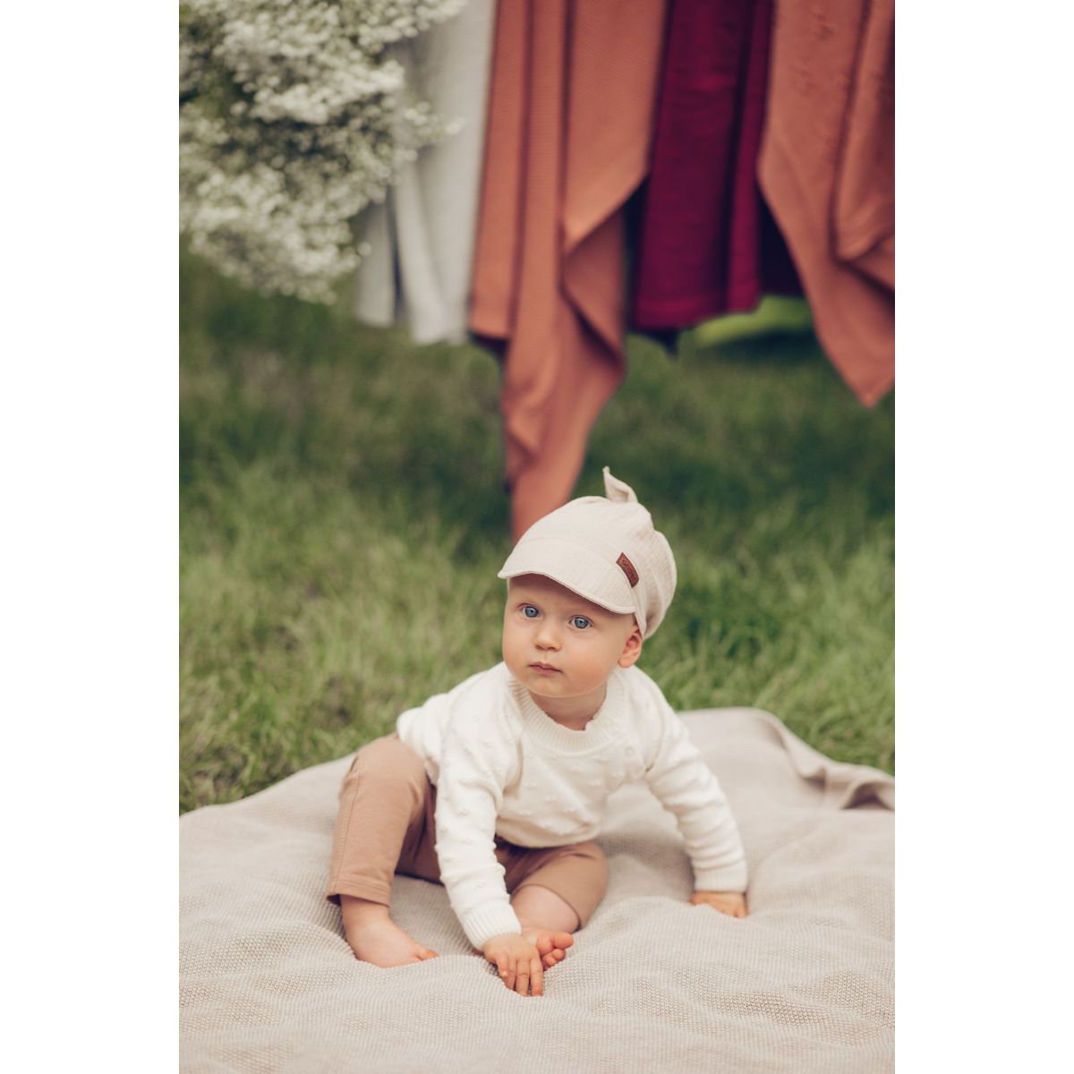 Jersey infantil de algodón MADISON WHITE