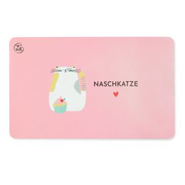 Planche à petit-déjeuner en mélamine chat « dent sucrée »