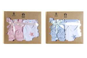 BABY SET 7 COTTON 33X30 0-6 MONTHS STARS 2 SUR BE169983