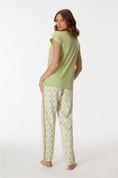 Dahlia 11374 Frauen-T-Shirt & Hosen-Set
