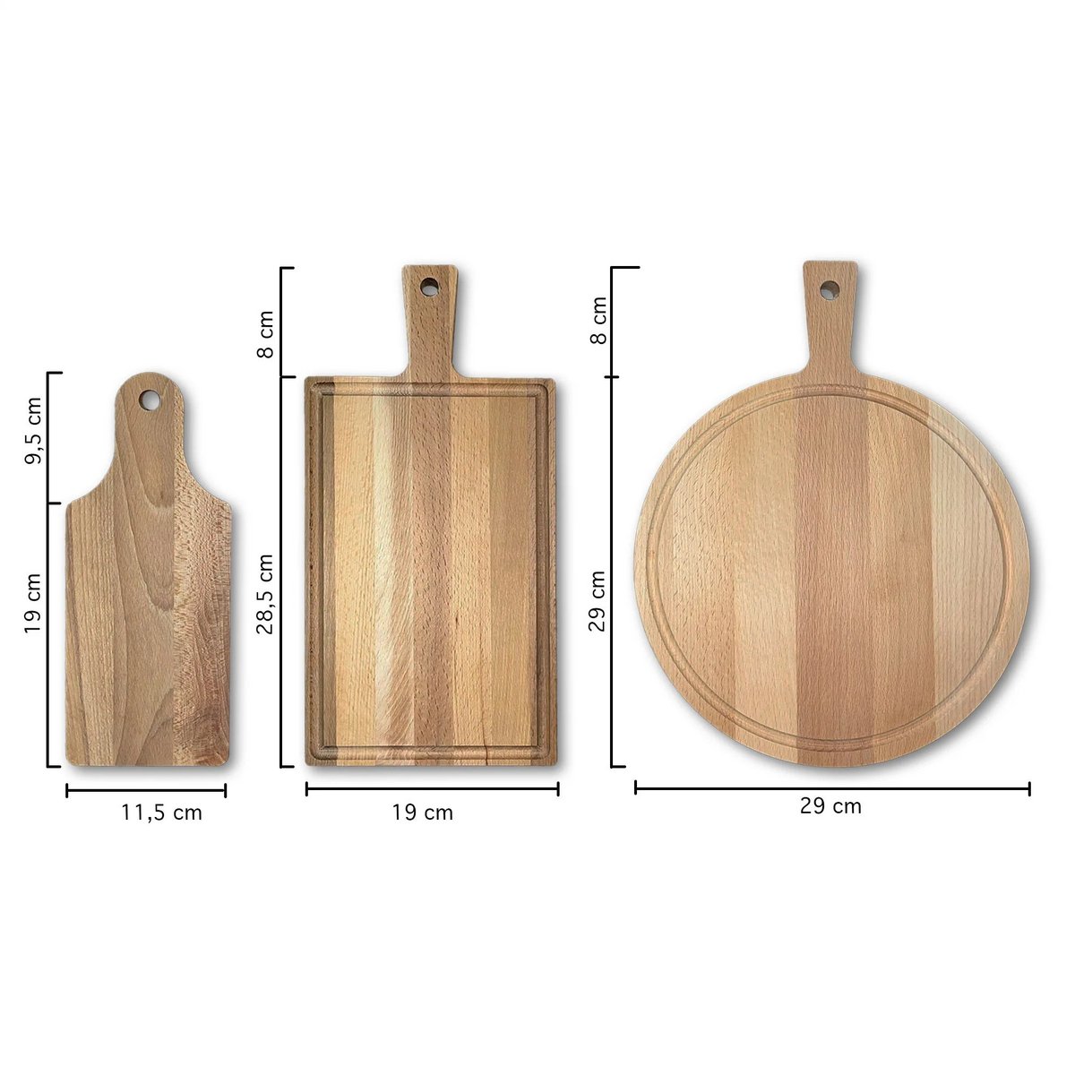 Skyline Servierbrett Vlaardingen