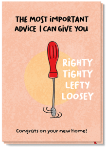 Verhuiskaart | Righty Tighty