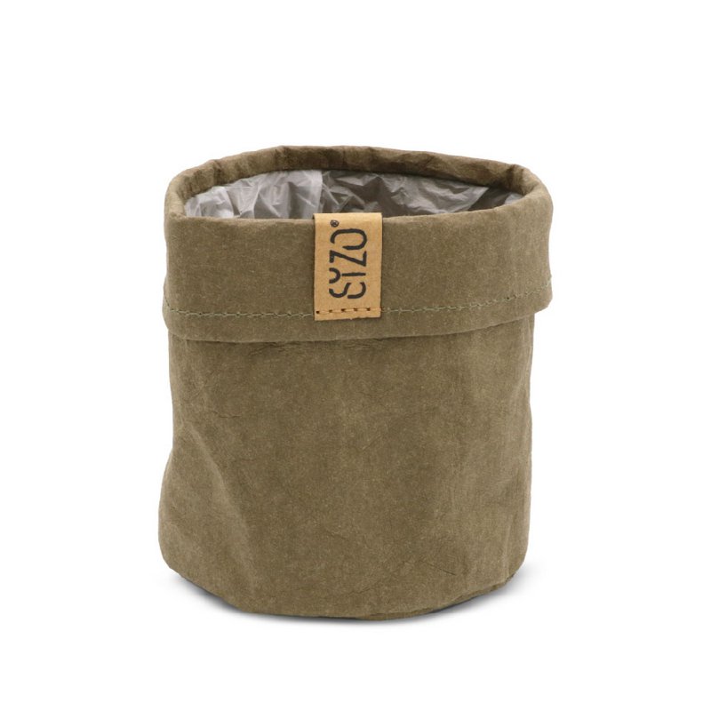 SIZO Washable Paper Bag Mud with waterproof biodegradable liner