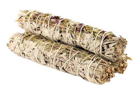 Witte Salie Smudge voor Serene Energie 22 cm