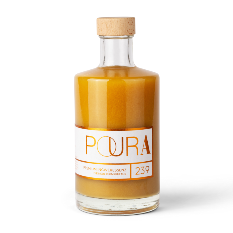 Poura BIO Sciroppo Ingwer Premium 495ml