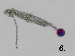 %231185 set collana/orecchini bisessuale