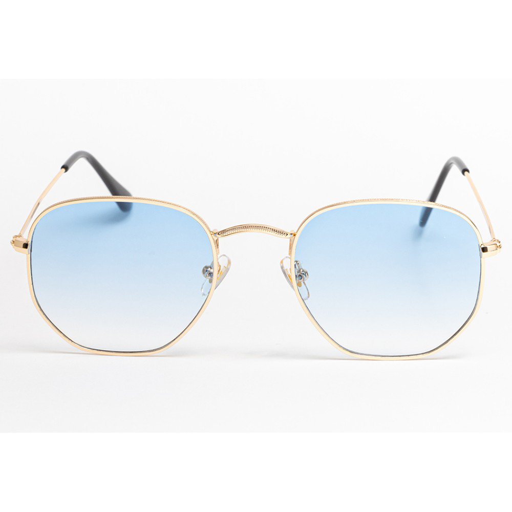 Maestri Italiani 200-7006-Unisex Metall-Sonnenbrille mit UV400-Schutz