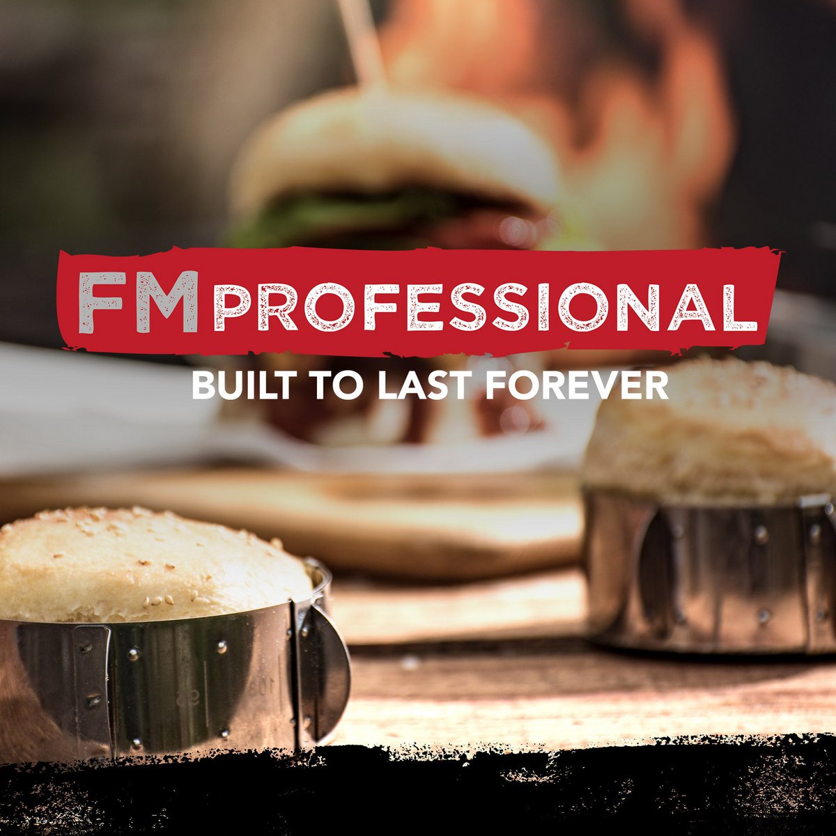 FM Professional Hamburger 2-Piece Set