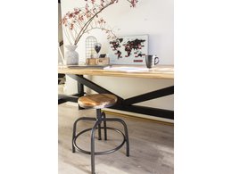 Wereldklok NeXtime World Time Digit 55 x 36 cm