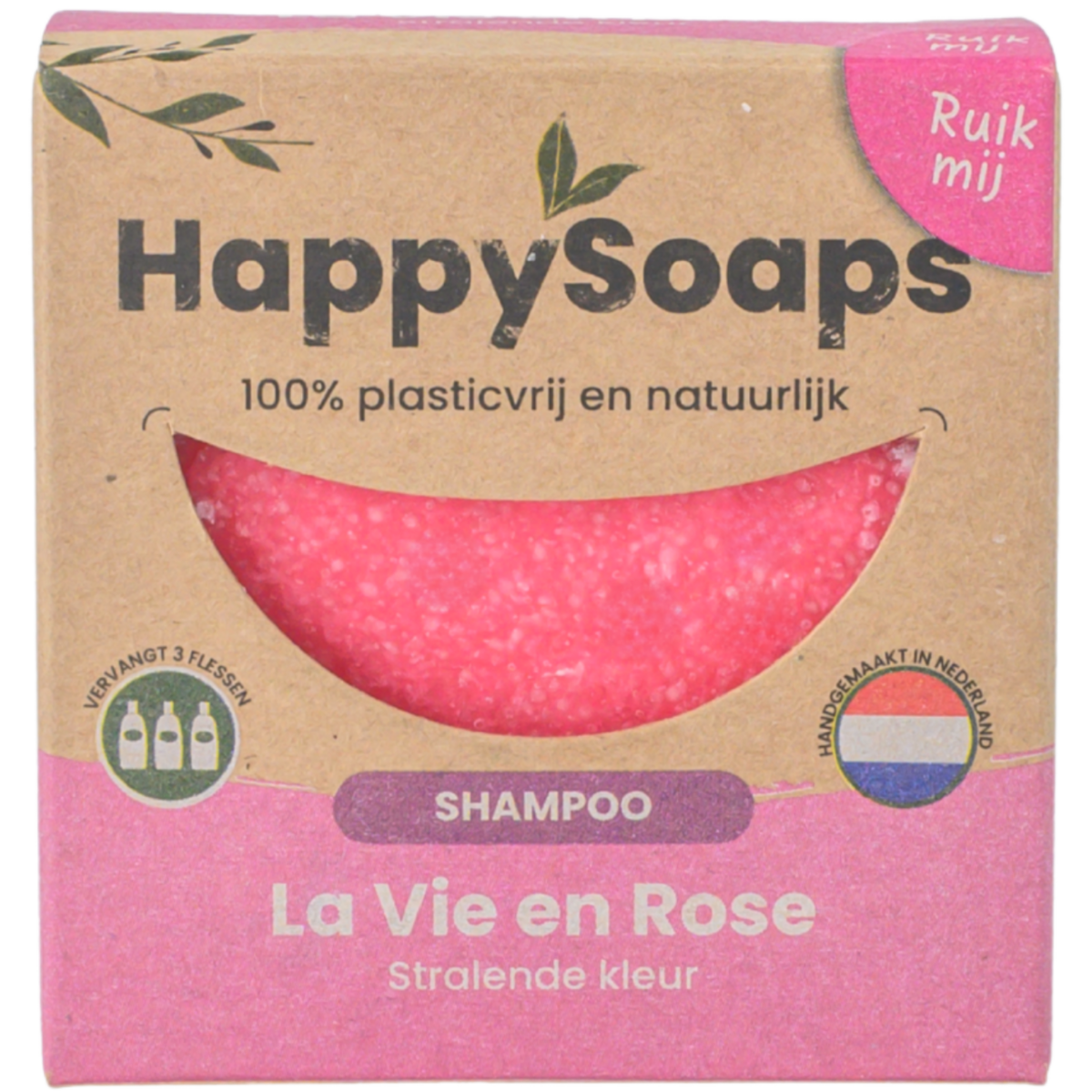 Shampoo Bar – La Vie en Rose – Strahlende Farbe