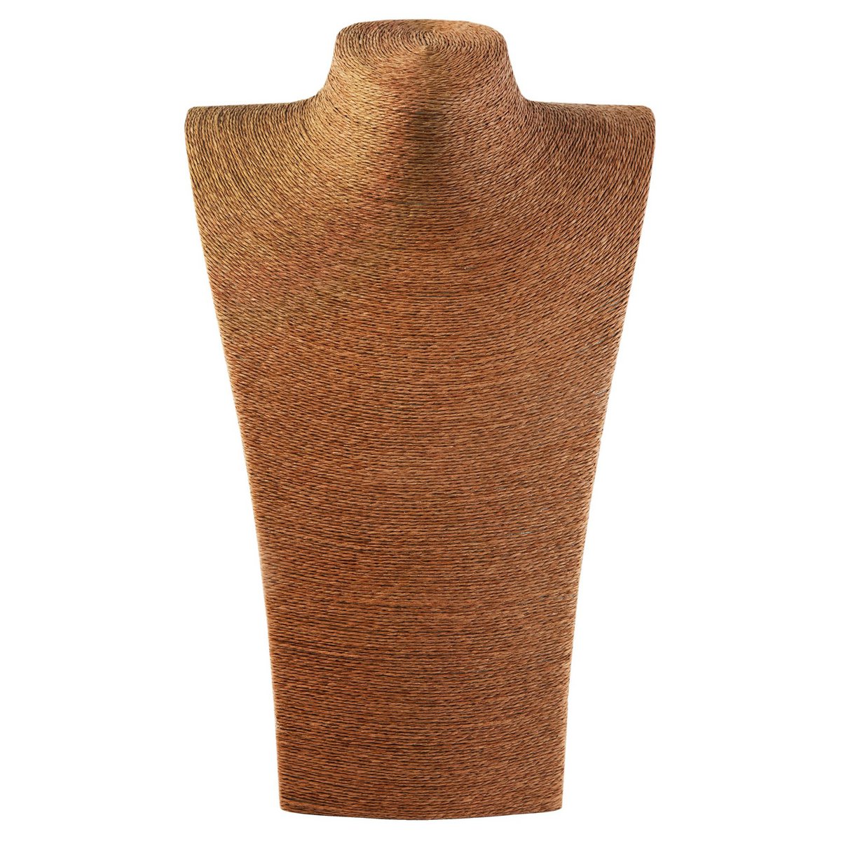 Buste, bastvezel, lichtbruin, 36 cm x 23 cm