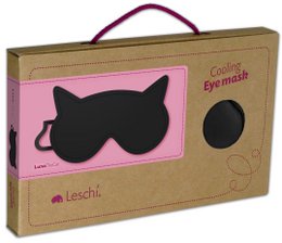 Schlafmaske, warm & kalt, Katze