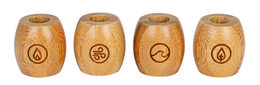 Toothbrush holder, bamboo