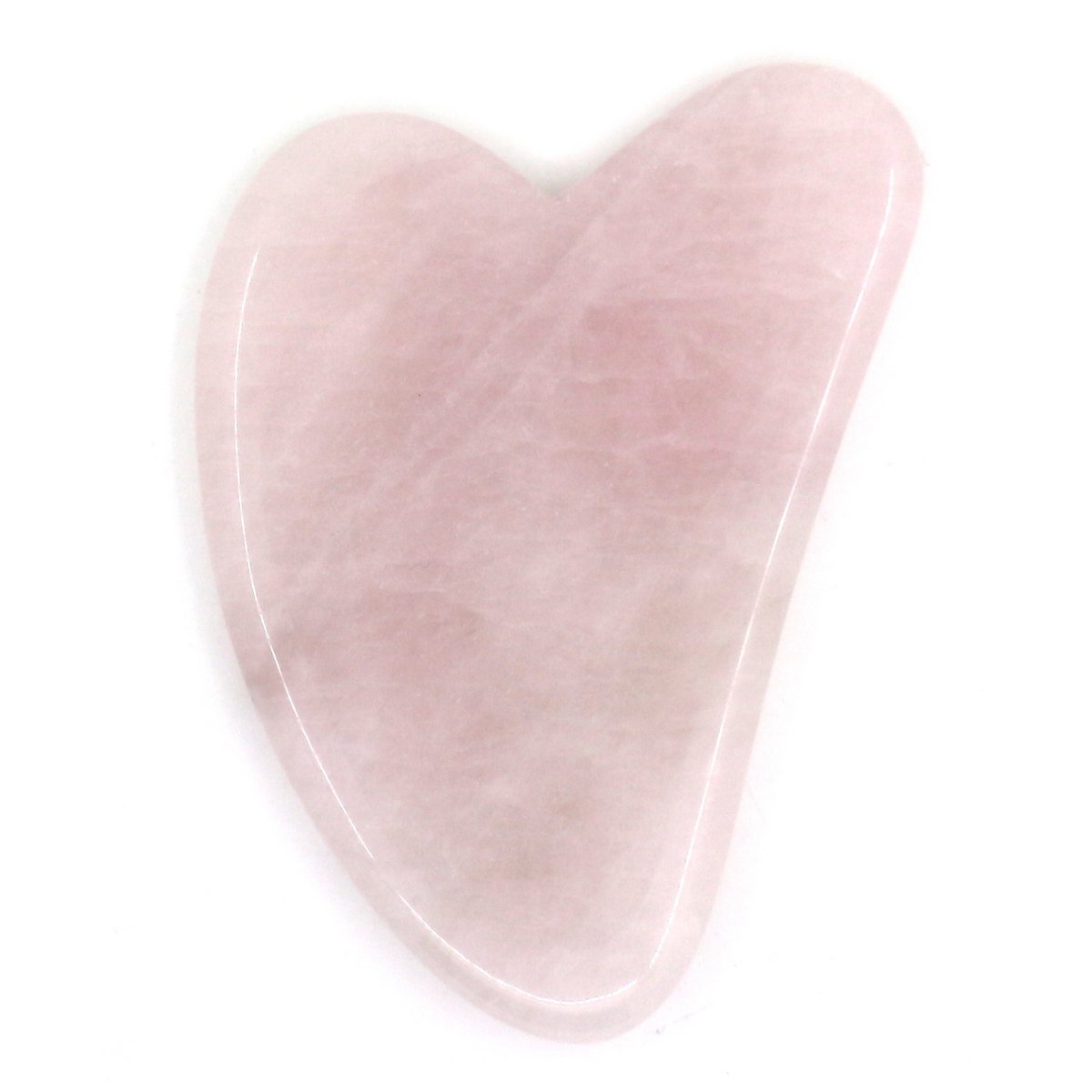 Maska na oczy ThermoConfort i zestaw Gua Sha z kwarcu różowego – Termoterapia – Niezbędne akcesoria kosmetyczne – Kamień naturalny – Narzędzie do liftingu