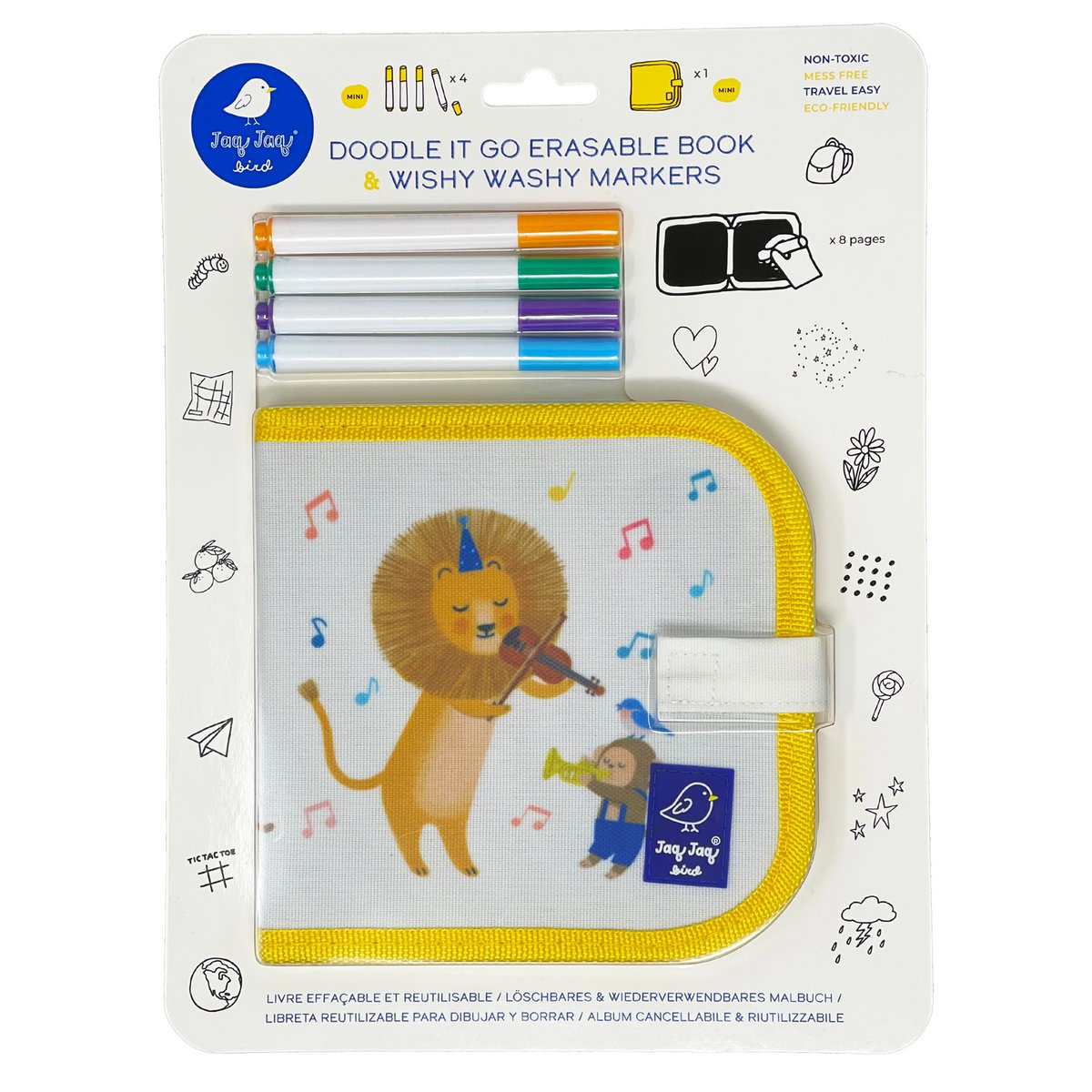 Mini Doodle It And Go - Løve