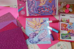 Carte da creare, Sirene Scintillanti