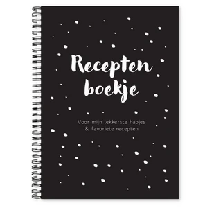 Fyllbooks Recipe Booklet - Black