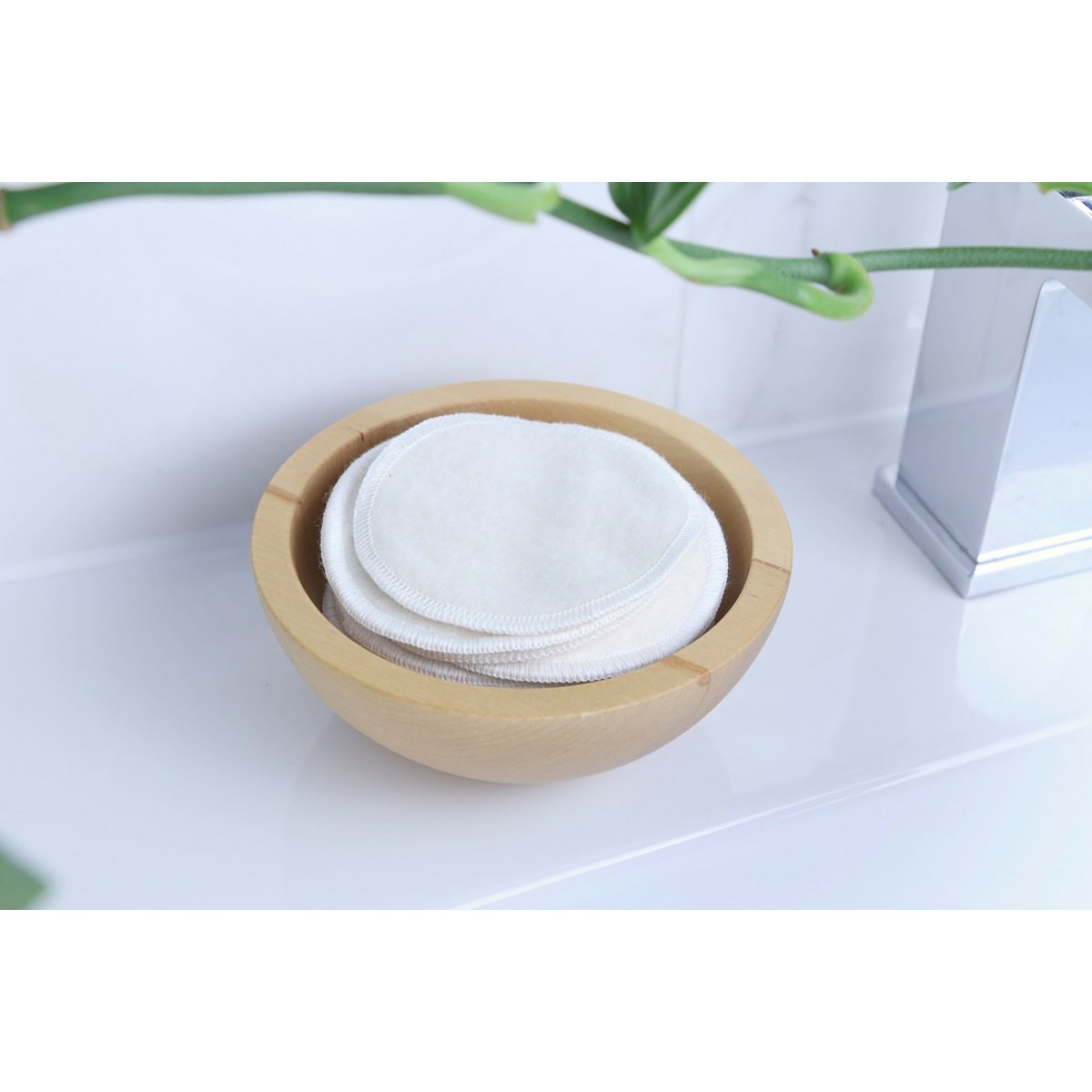 Reusable Makeup Remover Pads Set x 12 | Organic Cotton