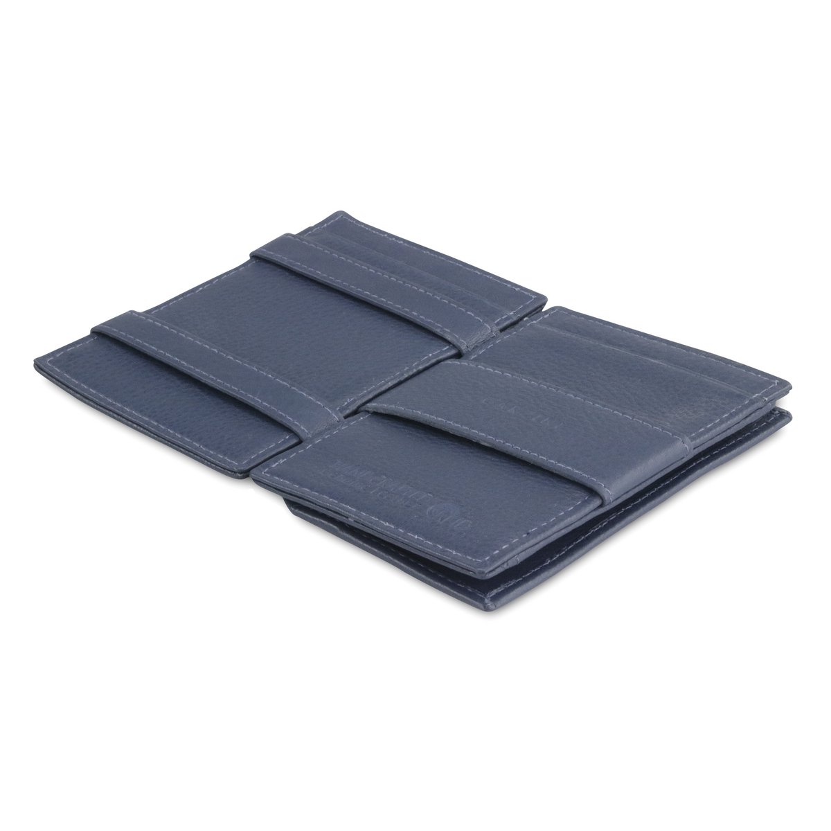 Portafoglio Essenziale Monete Blu Navy