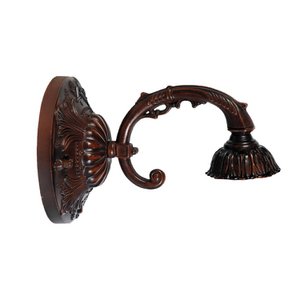 Tiffany Wandlampe 15x23x15 cm Braunmetallwandlampe