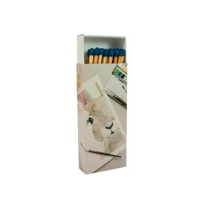 Easter themed matches - "Watercolour hare"