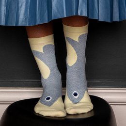 Pernette 36-41 Socken, hergestellt in Frankreich und in Solidarität mit der Marke Bonpied
