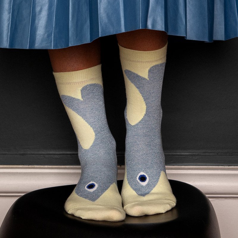 Pernette 36-41 Socken, hergestellt in Frankreich und in Solidarität mit der Marke Bonpied