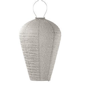 Lumiz Solar Lampion Sashiko - XL - Licht Taupe