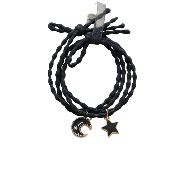 Stars hair elastics