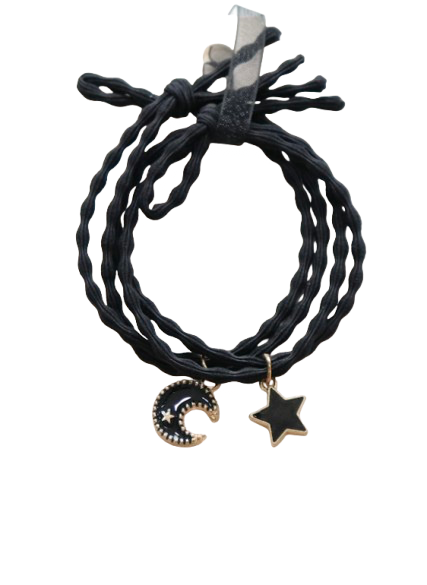 Stars hair elastics